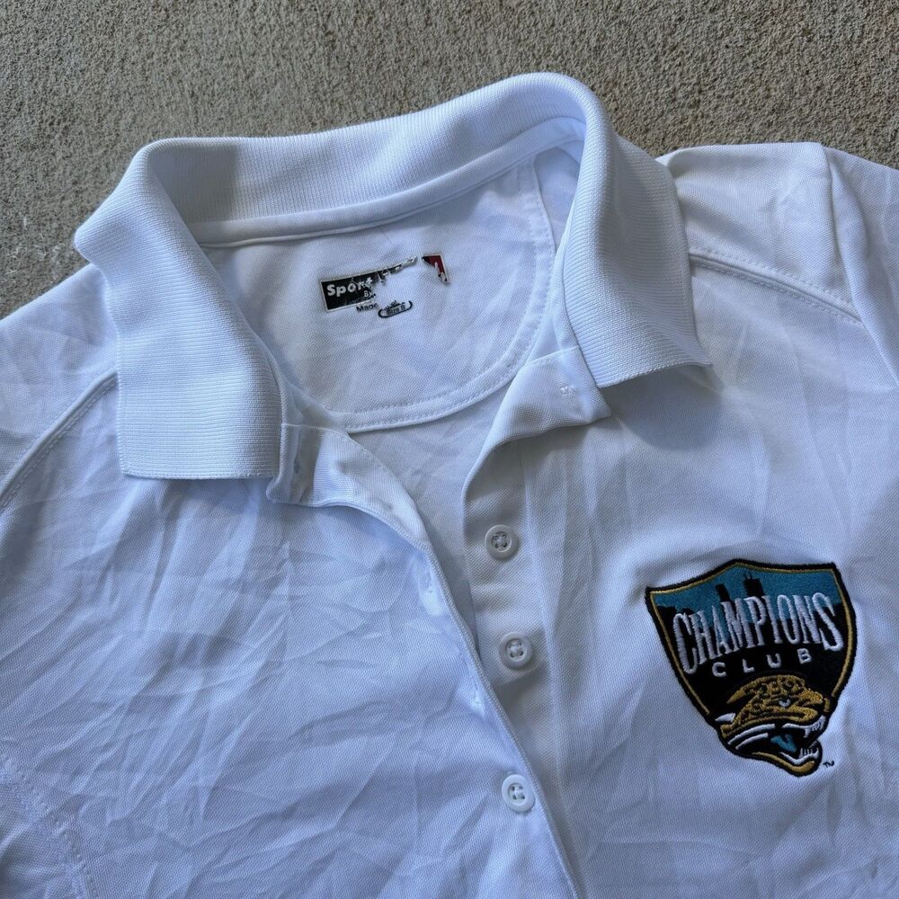 Women’s Jacksonville Jaguars Champions Club Polo Sport Tek Size Small